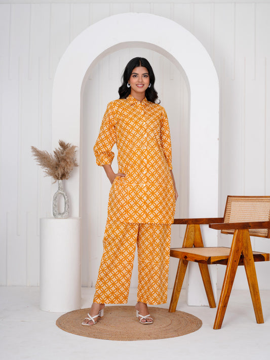Cheerful Yellow Co-ord Set