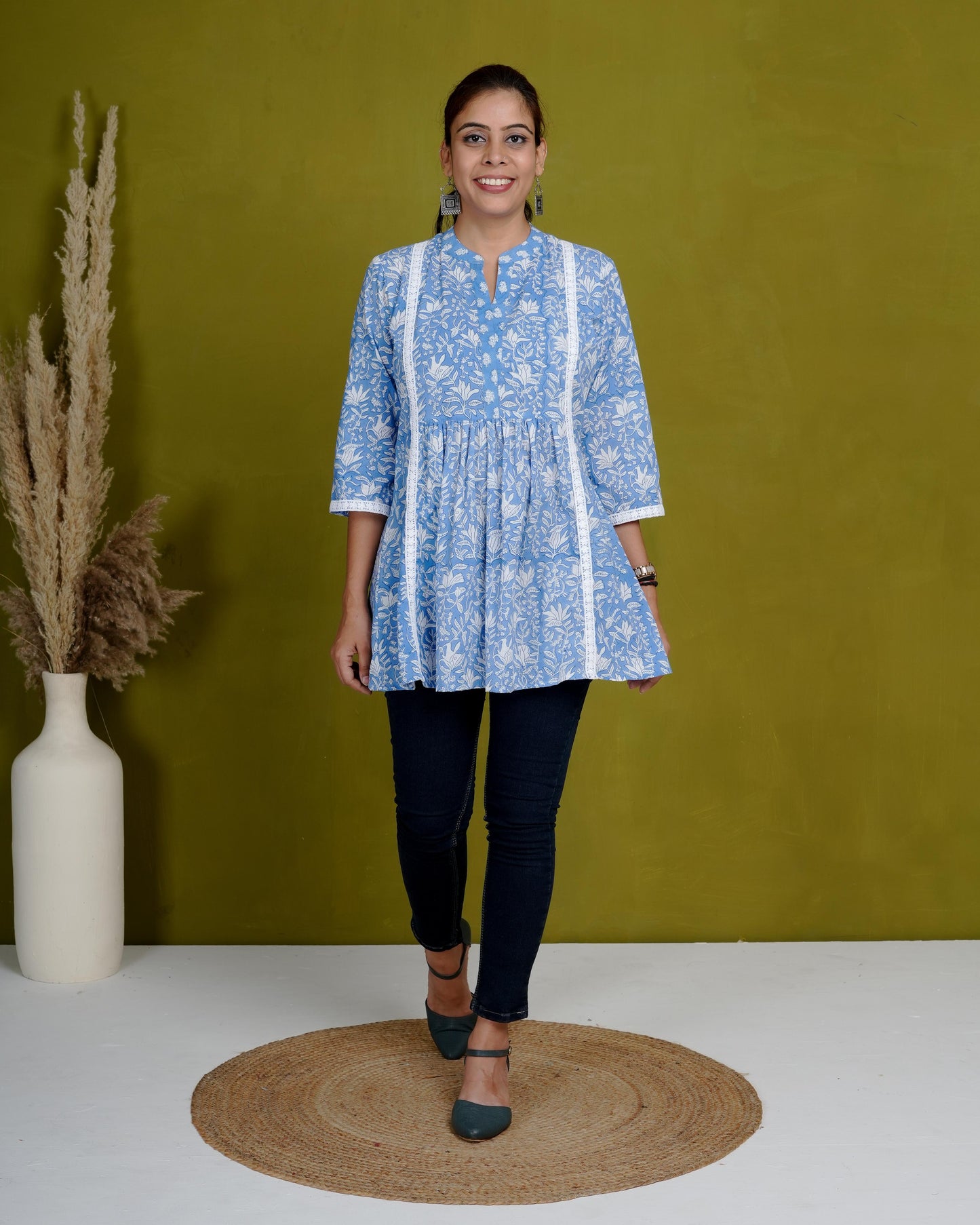 Calm Blue Top