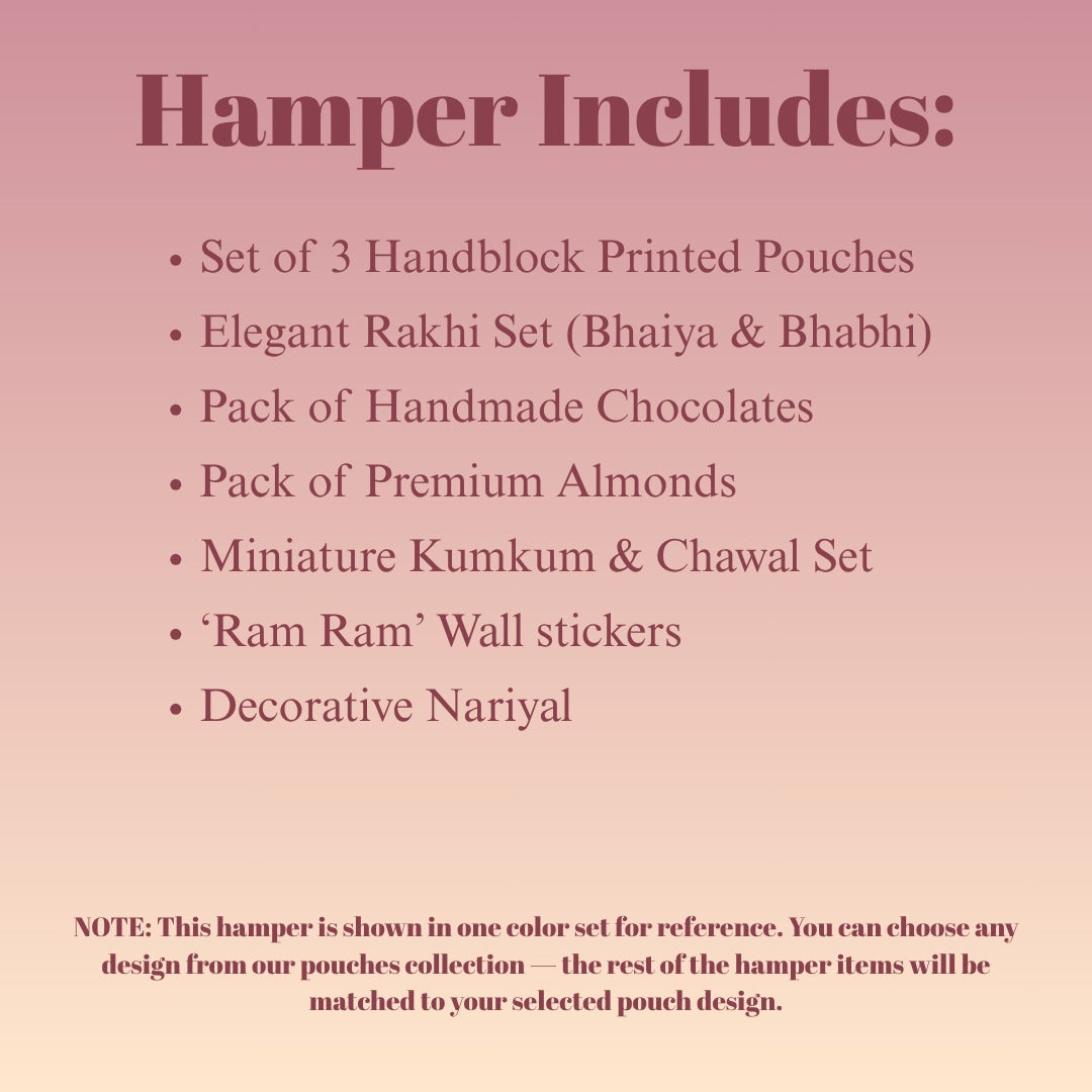 Hiyasa Rakhi Hamper for Brothers