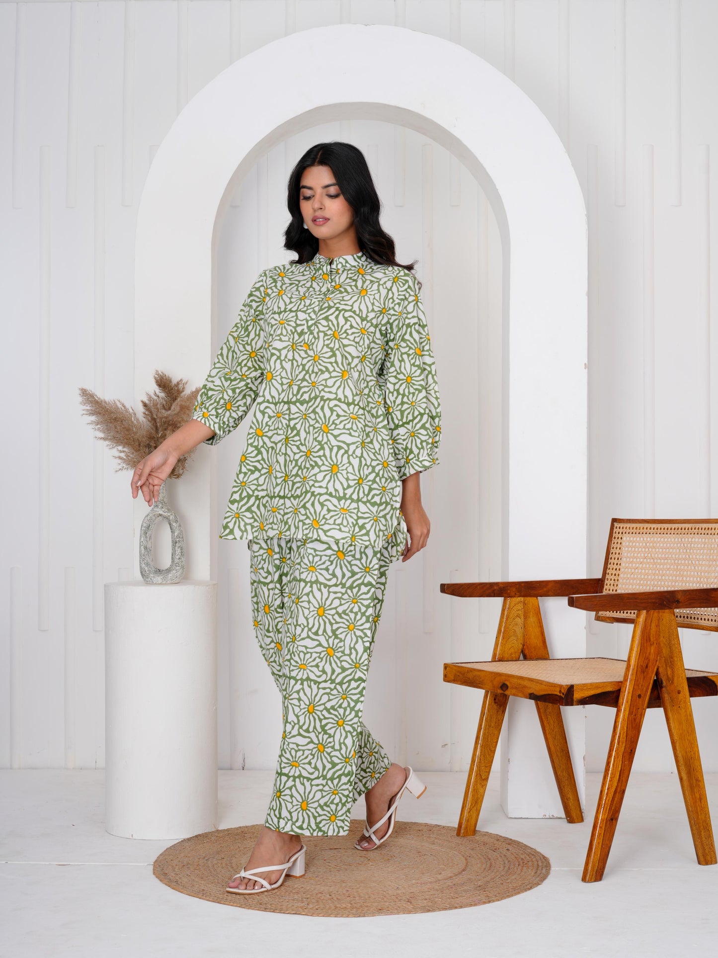 Vibrant Green Co-ord Set