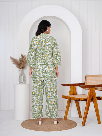 Vibrant Green Co-ord Set