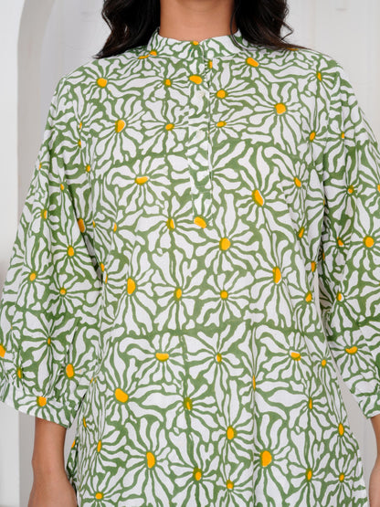 Vibrant Green Co-ord Set