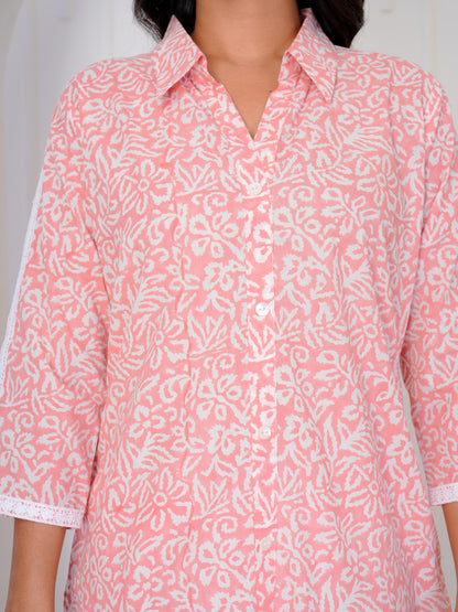 Joyful Peach Co-ord Set