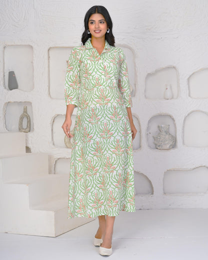 Graceful Green Dress