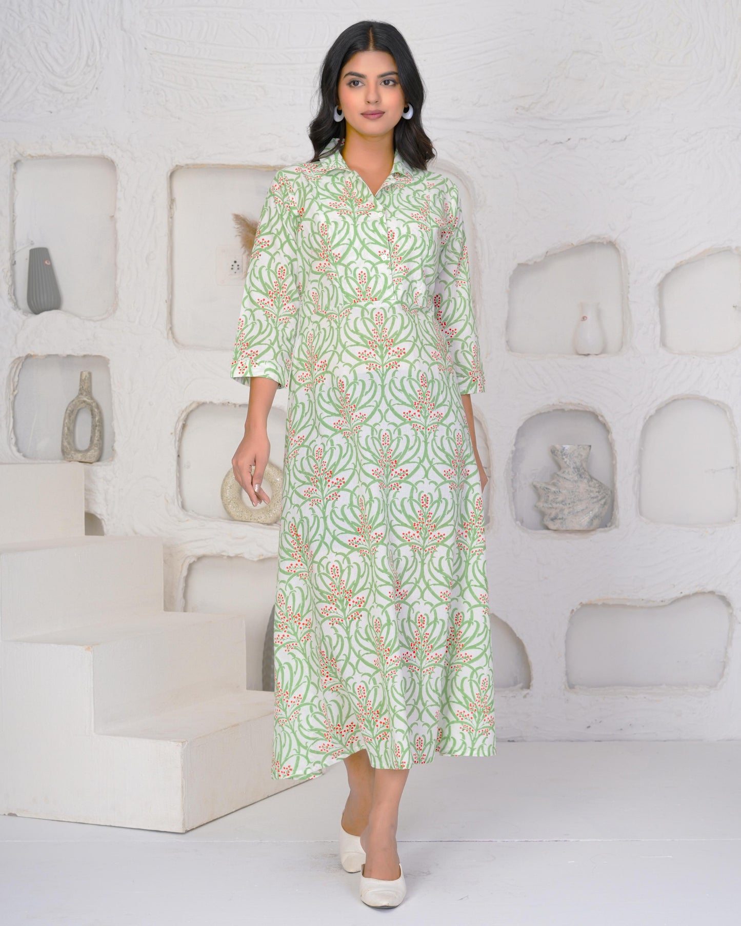 Graceful Green Dress