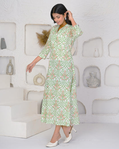 Graceful Green Dress