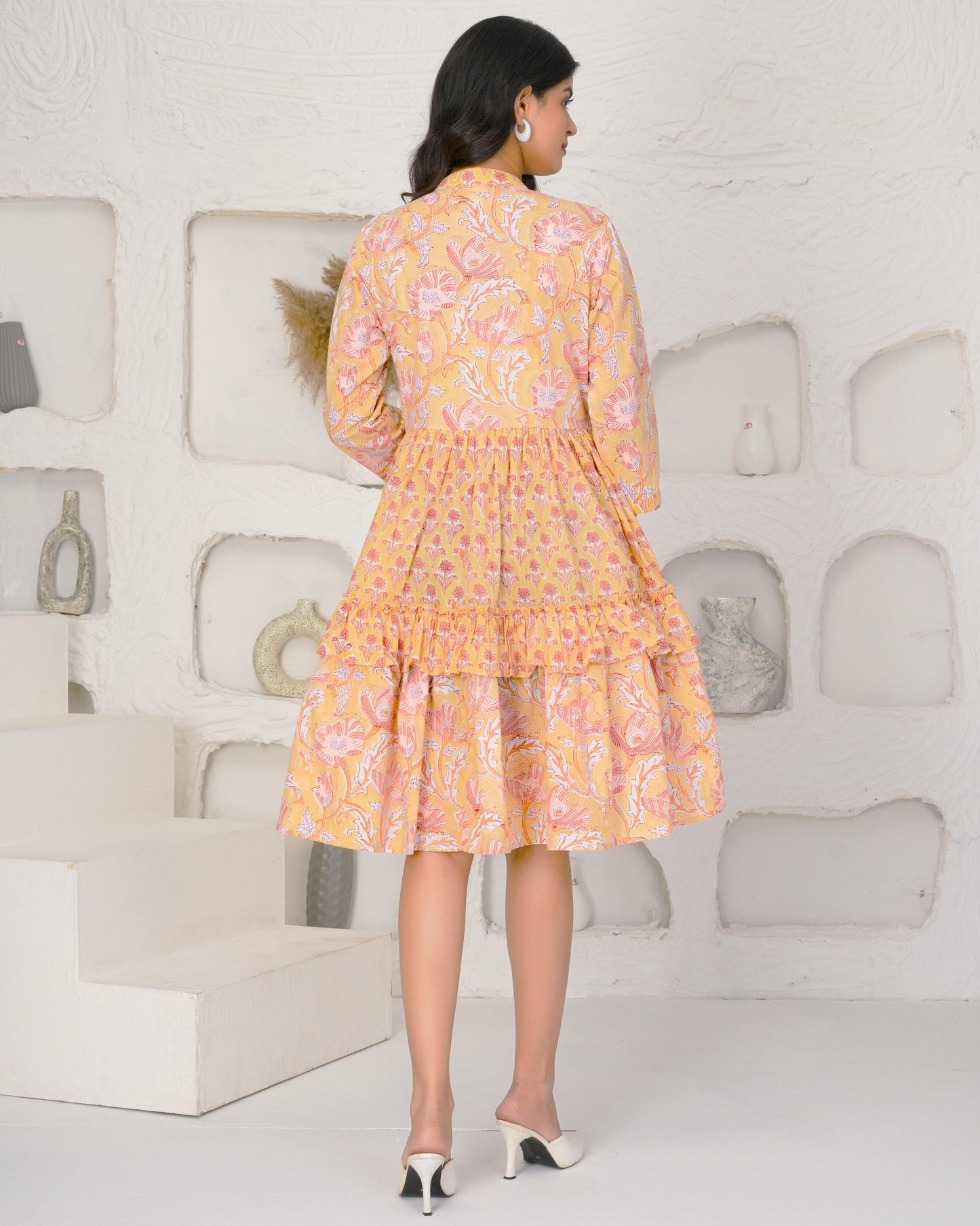 Playful Yellow Dress