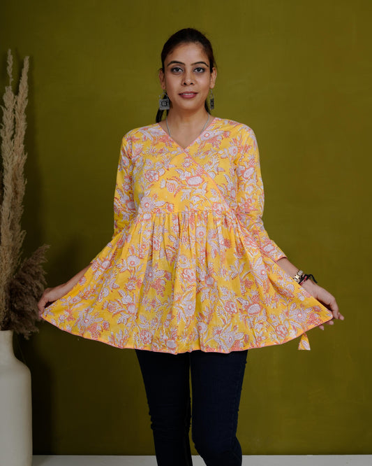 Sunshine Yellow Top