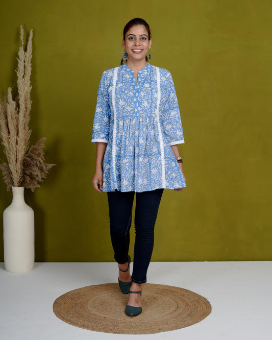 Calm Blue Top