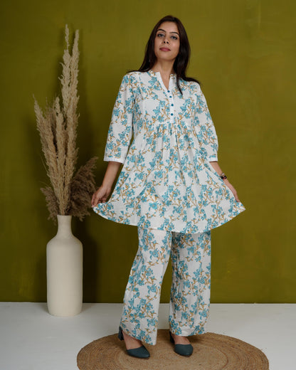 Charming Blue Co-ord Set