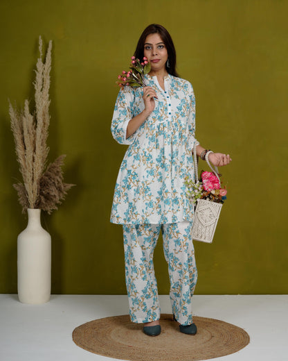 Charming Blue Co-ord Set