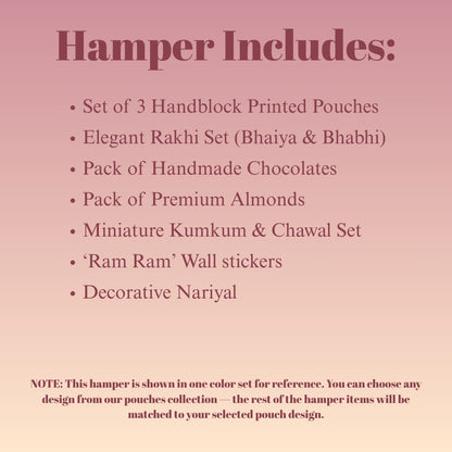 Hiyasa Rakhi Hamper for Brothers