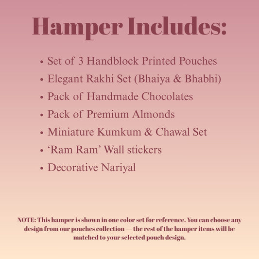 Hiyasa Rakhi Hamper for Brothers